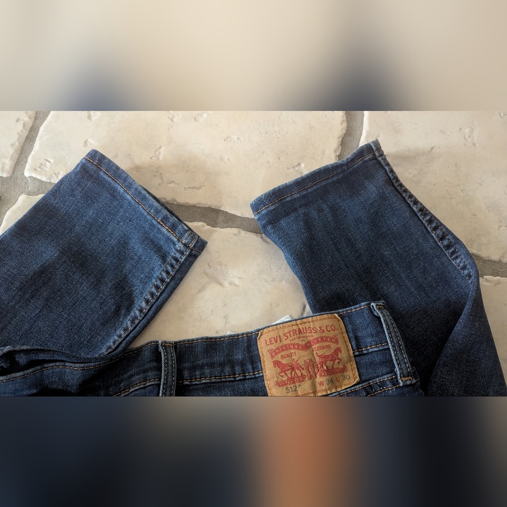 Men's Levi's Denim Jeans 30L - Picture 4 of 5